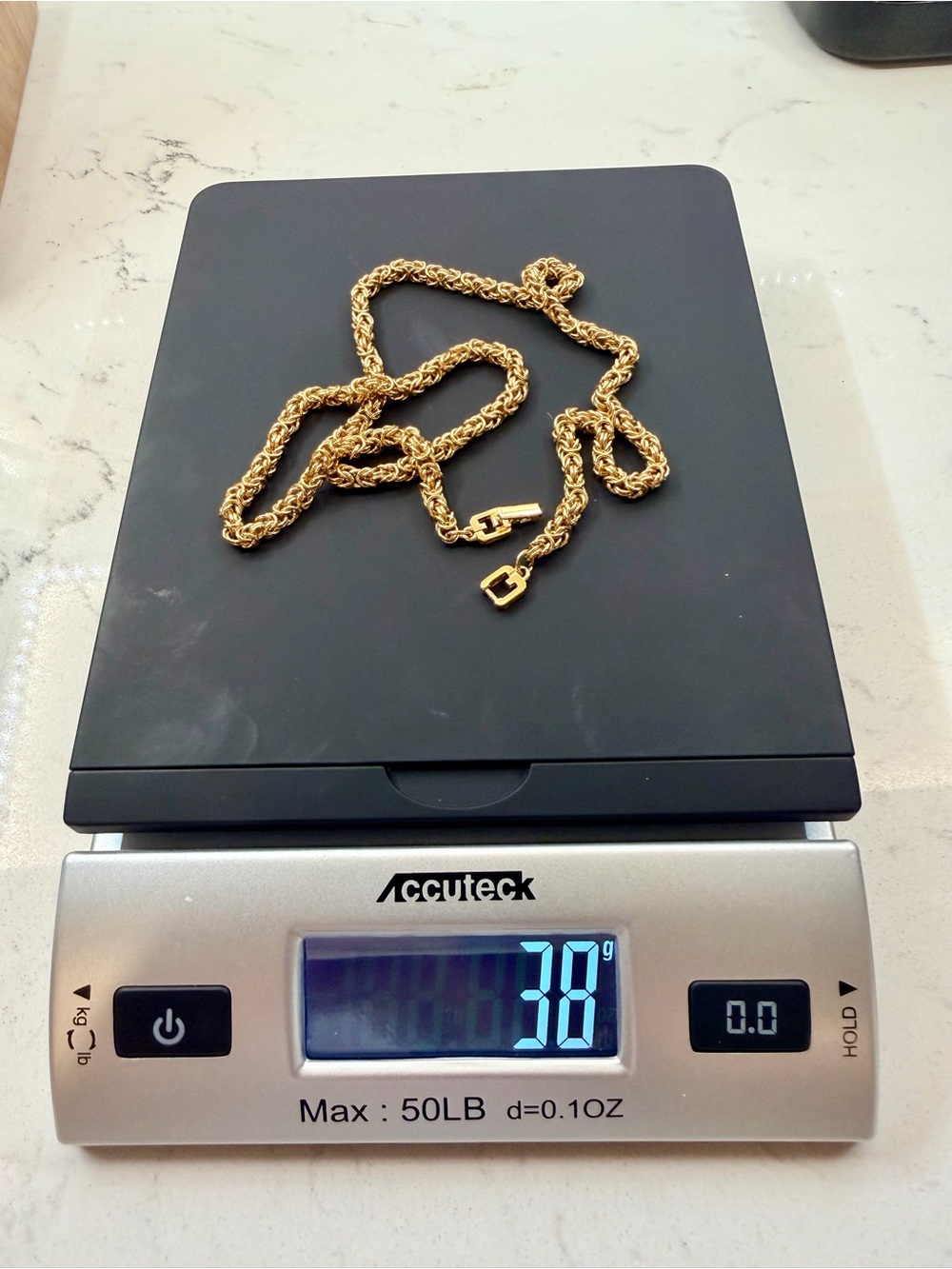 Givenchy Polished Gold Byzantine-Link Necklace